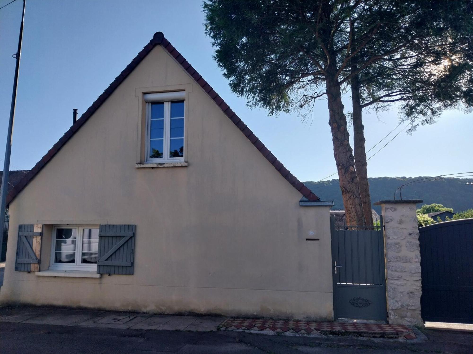 Hotel Le Prieure Reposant Port-Villez Exterior foto